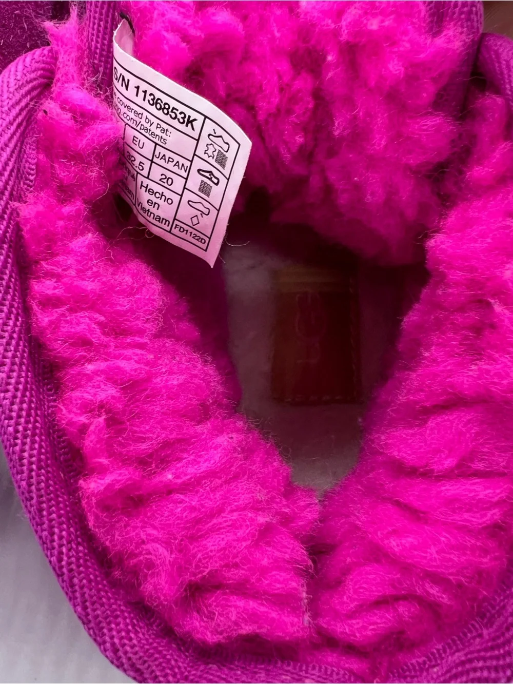 UGG Neumel II LTA Hot Pink Suede Bootie Unisex Size Little Kids 1